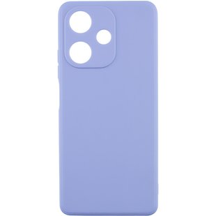 Силиконовый чехол Candy Full Camera для Infinix Hot 30 Play Голубой / Mist blue