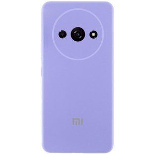 Чохол Silicone Cover Lakshmi Full Camera (AA) with logo для Xiaomi Redmi A3 Бузковий / Dasheen