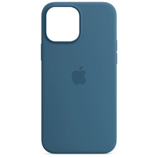 Чехол Silicone Case Full Protective (AA) для Apple iPhone 16 (6.1") Синий / Blue Jay