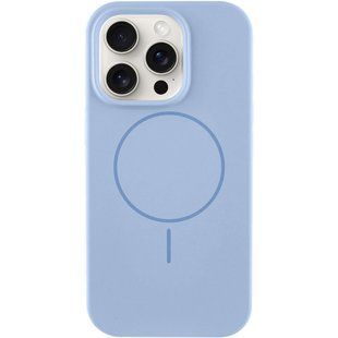 Чохол Silk Full Protective (AA) NO LOGO with Magnetic Fit для Apple iPhone 16 Pro (6.3") Блакитний / Lilac Blue