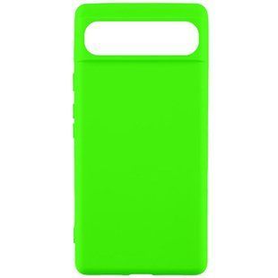 Чехол TPU GETMAN Liquid Silk для Google Pixel 6 Pro Салатовый / Neon Green