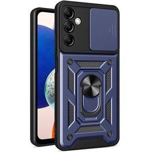 Чехол Ummi Camshield Serge Ring для Samsung Galaxy M52 Синий / Navy