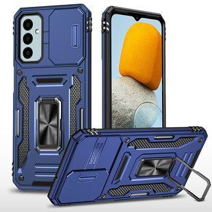 Ударостійкий чохол Camshield Army Ring для Samsung Galaxy A14 4G/5G Синій / Navy