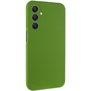 Чехол Silicone Cover Ummi Lakshmi Full Camera (AA) для Samsung Galaxy A26 5G Зеленый / Dark green