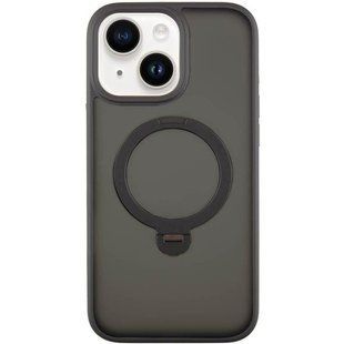Чехол Ummi Colorful with MagSafe HQ Ring для Apple iPhone 15 (6.1") Black