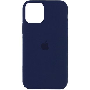 Чехол Silicone Case Full Protective (AA) для Apple iPhone 11 (6.1") Синий / Deep navy