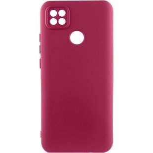 Чехол Silicone Cover Lakshmi Full Camera (A) для Xiaomi Redmi 9C Бордовый / Marsala