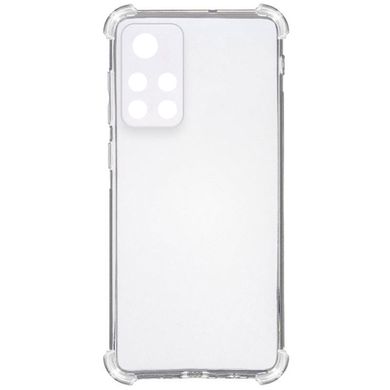 TPU чехол GETMAN Ease logo усиленные углы Full Camera для Xiaomi Poco M4 Pro 5G / Note 11 5G Бесцветный (прозрачный)