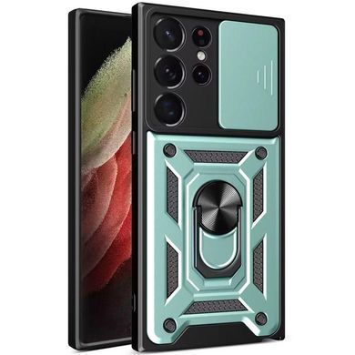 Чехол Ummi Camshield Serge Ring для Samsung Galaxy S25 Ultra Зеленый / Green