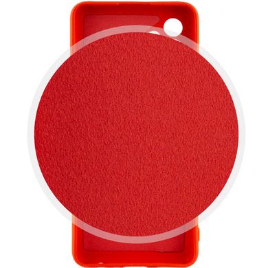 Чехол Silicone Cover Lakshmi Full Camera (A) для Samsung Galaxy A32 4G Красный / Red