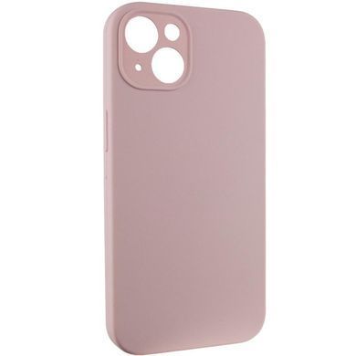 Чехол Silk Full Camera Protective (AA) NO LOGO для Apple iPhone 15 (6.1") Розовый / Chalk Pink