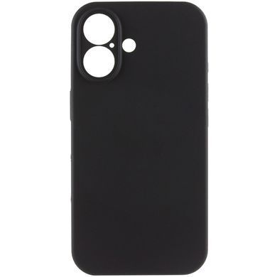 Чехол Silk Full Camera Protective (AA) NO LOGO для Apple iPhone 16 (6.1") Черный / Black