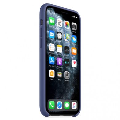 Чехол Silicone Case without Logo (AA) для Apple iPhone XS Max (6.5") Синий / Aqua Blue