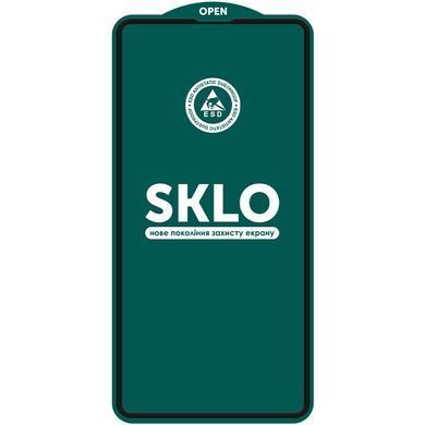 Защитное стекло SKLO 5D (тех.пак) для Apple iPhone 16 Pro Max (6.9") Черный