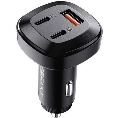 АЗП Acefast B3 PD66W+QC4.0 (1USB-A/2C) Black