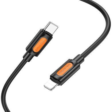 Дата кабель Borofone BX114 Structure Type-C to Lightning 27W (1m) Black