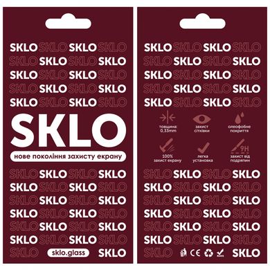 Захисне скло SKLO 3D (full glue) для Xiaomi Poco F5 / Note 12 Turbo Чорний