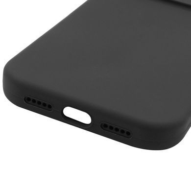 Чехол Silk Full Camera Protective (AA) NO LOGO для Apple iPhone 16 (6.1") Черный / Black