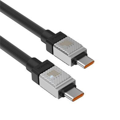 Дата кабель Baseus CoolPlay Series Type-C to Type-C 100W (1m) (CAKW00020) Black