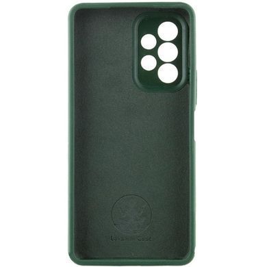 Чехол Silicone Cover Lakshmi Full Camera (AAA) для Samsung Galaxy A13 4G Зеленый / Cyprus Green