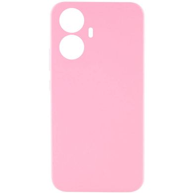 Чохол Silicone Cover Lakshmi Full Camera (AAA) для Realme C55 Рожевий / Light pink