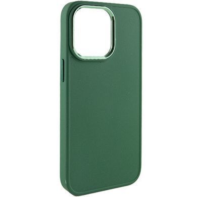 TPU чохол Bonbon Metal Style для Apple iPhone 14 Pro Max (6.7") Зелений / Army green