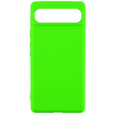Чехол TPU GETMAN Liquid Silk для Google Pixel 6 Pro Салатовый / Neon Green