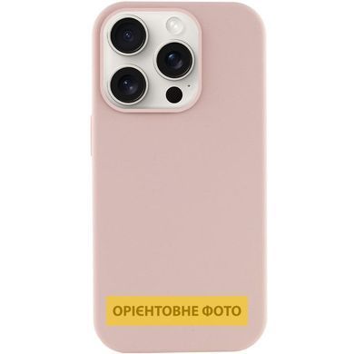 Чехол Silk (AA) NO LOGO with Magnetic Fit для Apple iPhone 16e / 17e (6.1") Розовый / Pink Sand