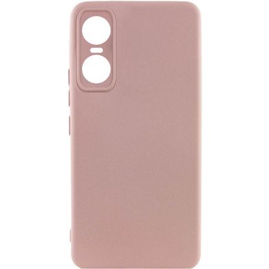 Чохол Silicone Cover Lakshmi Full Camera (A) для Tecno Pop 6 Pro Рожевий / Pink Sand