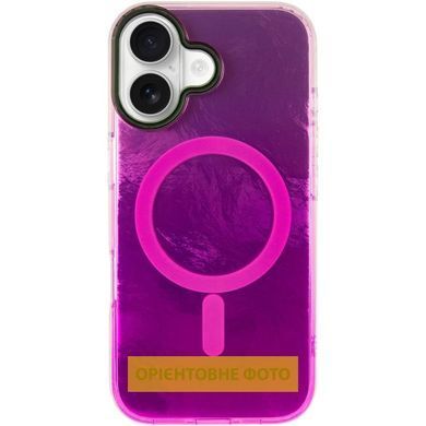 Чехол TPU Shiny Mountain Magnetic Fit для Apple iPhone 17 (6.3") Pink