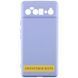 Чохол TPU GETMAN Liquid Silk Full Camera для Samsung Galaxy A07 Бузковий / Light purple