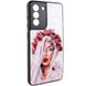 TPU+PC чохол Prisma Ladies для Samsung Galaxy S22 Ukrainian Girl