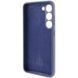 Чохол Silicone Cover Lakshmi Full Camera (AAA) with Logo для Samsung Galaxy S23 Темно-синій / Midnight blue фото 3