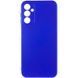 Чехол TPU GETMAN Liquid Silk Full Camera для Samsung Galaxy A24 4G Синий / Iris