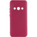 Чехол Silicone Cover Lakshmi Full Camera (A) для Xiaomi Redmi A3 Бордовый / Marsala фото 1