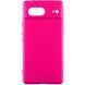 Чехол Silicone Cover Lakshmi Full Camera (AAA) для Google Pixel 7 Розовый / Barbie pink