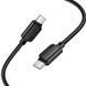 Дата кабель Hoco X113 Beneficio Type-C to Type-C 60W (1m) Black фото 2