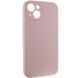 Чехол Silk Full Camera Protective (AA) NO LOGO для Apple iPhone 15 (6.1") Розовый / Chalk Pink фото 2