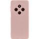Чехол TPU GETMAN Liquid Silk Full Camera для Xiaomi Redmi 14C / Poco C75 Розовый / Pink Sand