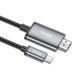 Перехідник Hoco UA27 HD Type-C to HDMI (2m) Metal gray фото 3