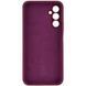 Чохол Silicone Cover Lakshmi Full Camera (AAA) для Samsung Galaxy A26 5G Бордовий / Plum