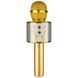 Караоке Мікрофон-колонка WS858 Gold
