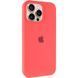 Чохол Silicone Case Full Protective (AA) для Apple iPhone 13 Pro Max (6.7") Кавуновий / Watermelon red