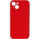 Чехол Silk Full Camera Protective (AA) NO LOGO для Apple iPhone 14 Plus (6.7") Красный / Red