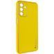 Кожаный чехол Xshield для Samsung Galaxy A25 5G Желтый / Yellow фото 2