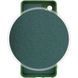 Чохол TPU GETMAN Liquid Silk Full Camera для Motorola Moto G24 Зелений / Dark green фото 3