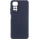 Чохол Silicone Cover Ummi Lakshmi Full Camera (AA) для Xiaomi Redmi Note 11 (Global) / Note 11S Синій / Midnight Blue