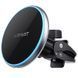 Автодержатель с БЗУ Acefast D3 magnetic wireless 15W Silver фото 1