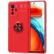 TPU чехол Deen ColorRing под магнитный держатель (opp) для Xiaomi Redmi Note 10 5G / Poco M3 Pro Красный / Красный фото 1