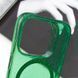 Чохол TPU Radiance with Magnetic Fit для Apple iPhone 16 Pro (6.3") Green фото 3